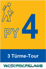 Zeichen 3-T&uuml;rme-Tour