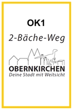 Zeichen 2-B&auml;che-Weg