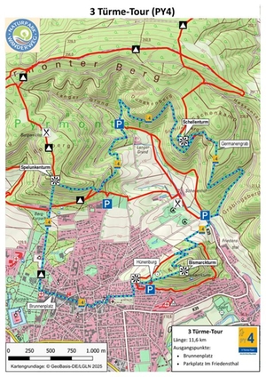 3 T&uuml;rme-Tour