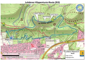 Luhdener Klippenturm-Route